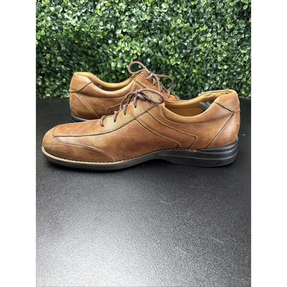 Johnston & Murphy Brown Leather Dress Oxfords Shoes Men's Size 13 M